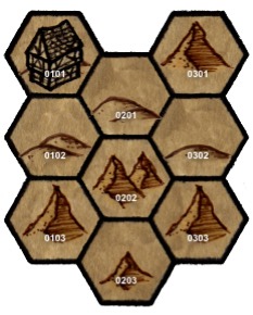 9 гексов у перевала