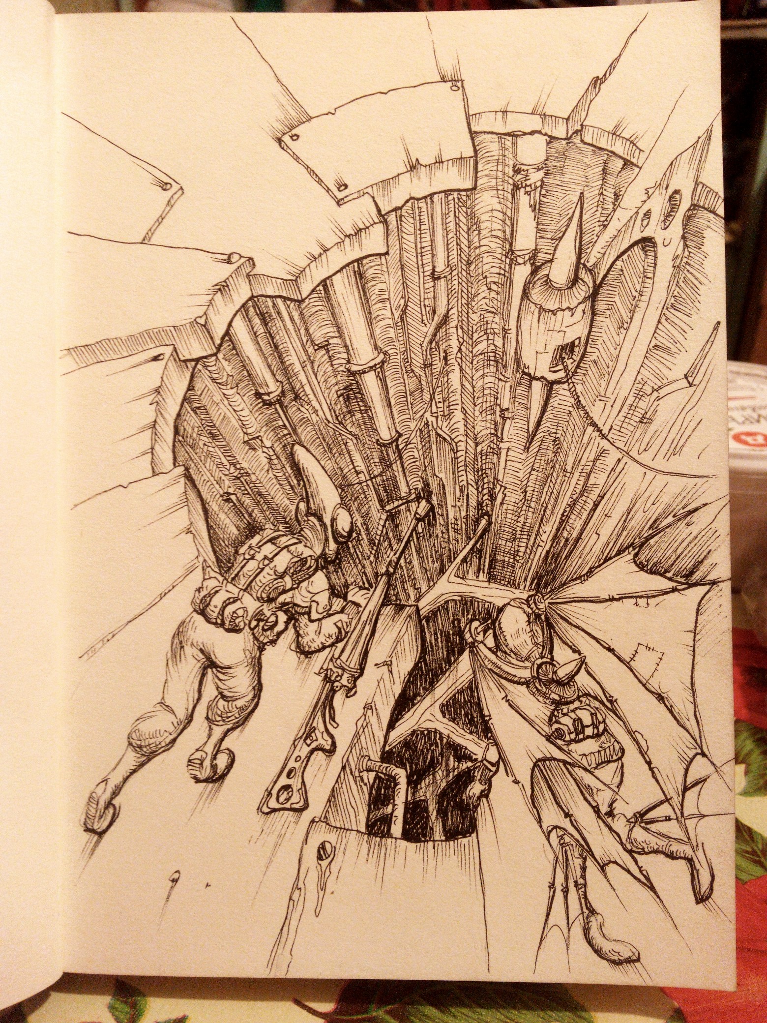 Вид с крыши Фонтебу