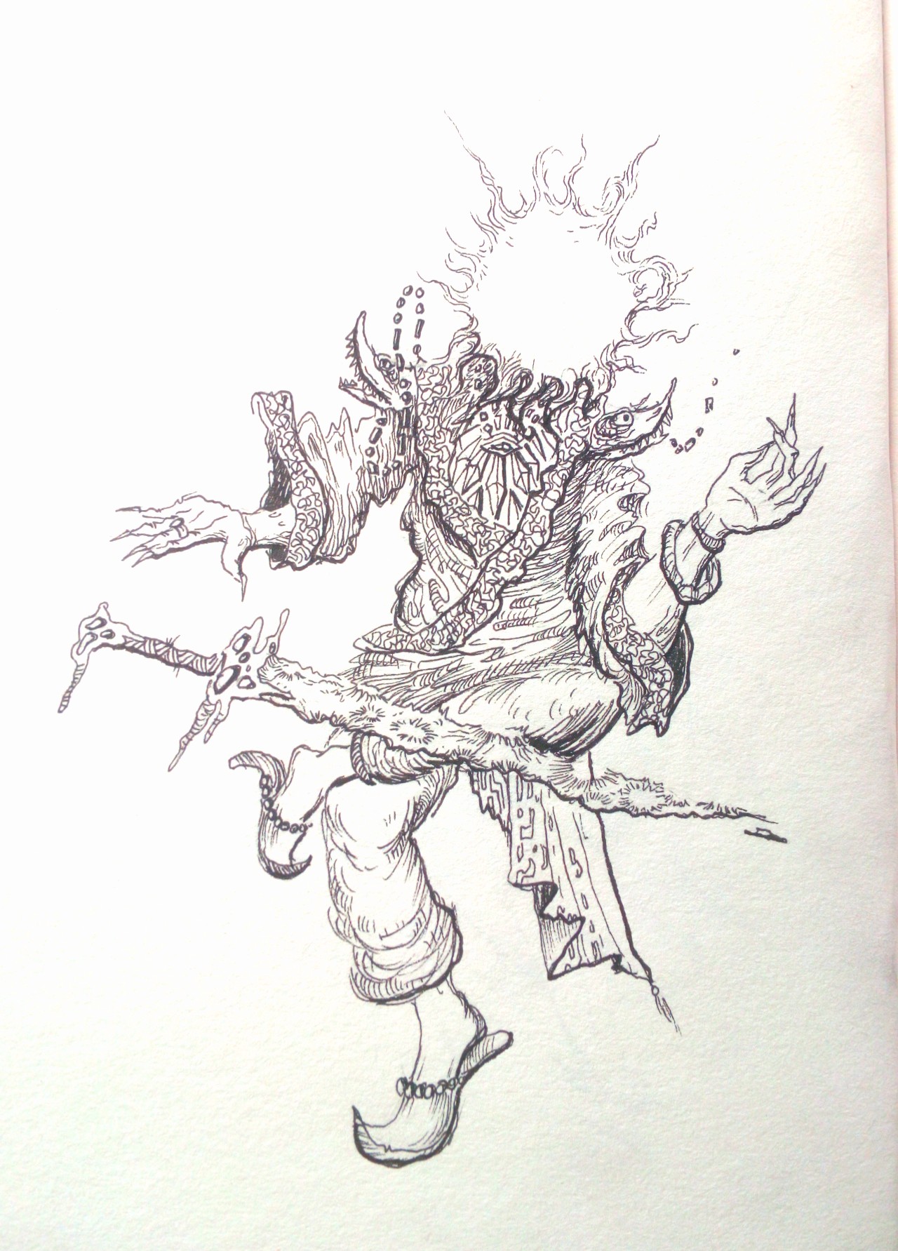 Солнцеликий Шейх со своим клинком, выкованным из Луны